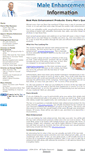 Mobile Screenshot of maleenhancements.info
