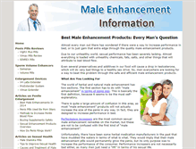 Tablet Screenshot of maleenhancements.info